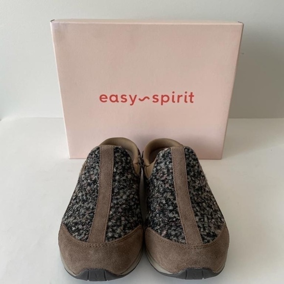 Nib Easy Spirit Traveltime Slip on Dark Taupe- Multi Clogs - Picture 4 of 9